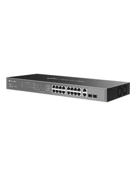 TP-Link Omada ES220GMP switch Gestionado L2 Gigabit Ethernet (10 100 1000) Energía sobre Ethernet (PoE) Negro