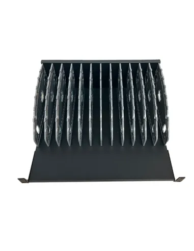 Ewent EW1721 organizador para estación de carga Acrilonitrilo butadieno estireno (ABS), Metal, Plástico Negro