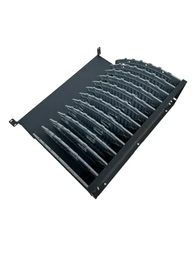 Ewent EW1721 organizador para estación de carga Acrilonitrilo butadieno estireno (ABS), Metal, Plástico Negro