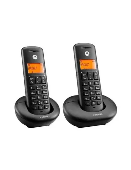 Motorola E202 Duo Teléfono DECT Negro