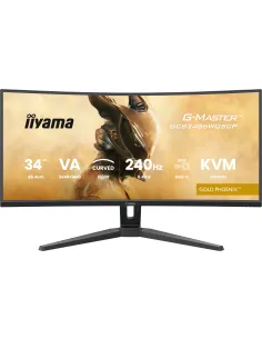 iiyama G-MASTER GCB3486WQSCP-B1 pantalla para PC 86,4 cm (34") 1440 x 3440 Pixeles 4K Ultra HD Negro