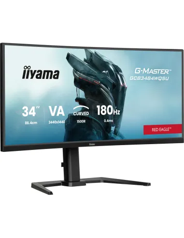 iiyama G-MASTER GCB3484WQSU-B1 pantalla para PC 86,4 cm (34") 3440 x 1440 Pixeles UltraWide Quad HD LED Negro