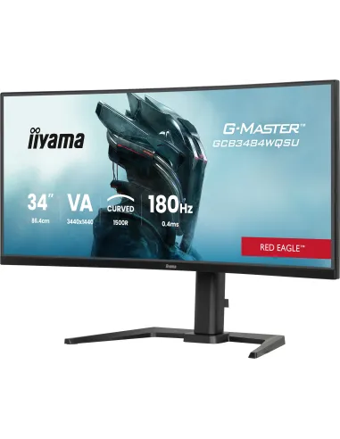 iiyama G-MASTER GCB3484WQSU-B1 pantalla para PC 86,4 cm (34") 3440 x 1440 Pixeles UltraWide Quad HD LED Negro
