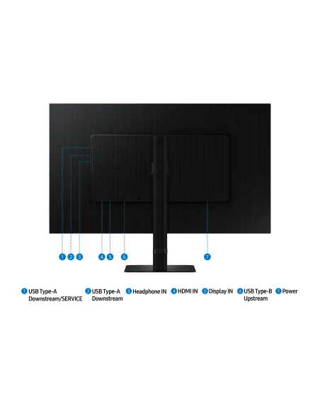 Samsung S60D pantalla para PC 81,3 cm (32") 2560 x 1440 Pixeles Quad HD LCD Negro Samsung S60D pantalla para PC 81,3 cm (32") 2560 x 1440 Pixeles Quad HD LCD Negro