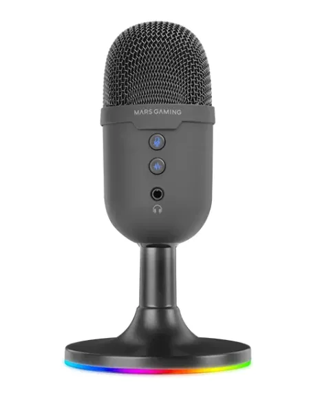 Mars Gaming MMIC-CX Negro Micrófono de superficie para mesa
