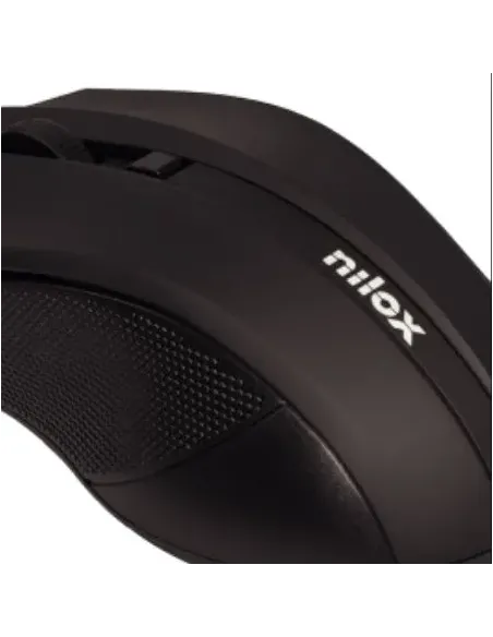 Nilox RATON ÓPTICO USB 1600 DPI -NEGRO