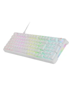 Mars Gaming MKPROWYES teclado Juego USB QWERTY Español Blanco