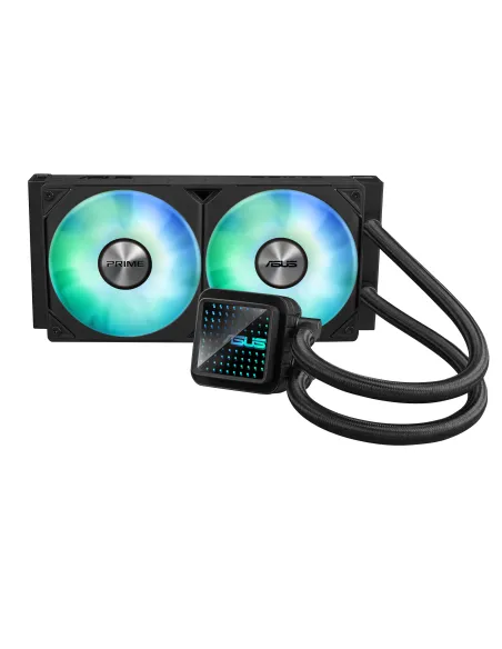 ASUS Prime LC 240 ARGB Carcasa del ordenador Sistema de refrigeración líquida todo en uno 12 cm Negro