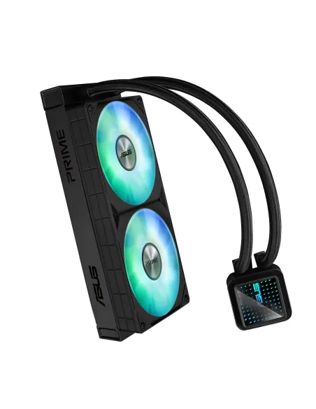 ASUS Prime LC 240 ARGB Carcasa del ordenador Sistema de refrigeración líquida todo en uno 12 cm Negro