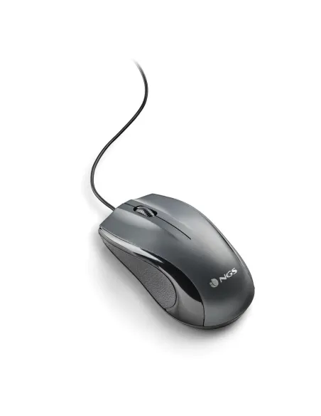NGS MUSK ratón Universal Ambidextro USB tipo A Laser 1200 DPI