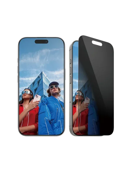 PanzerGlass ® Privacy Screen Protector iPhone 16 Pro | Ultra-Wide Fit Protector de pantalla Apple 1 pieza(s)