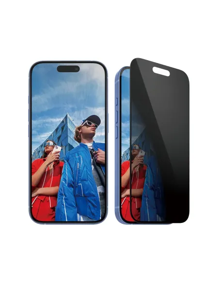 PanzerGlass ® Privacy Screen Protector iPhone 16 | 15 | Ultra-Wide Fit Protector de pantalla Apple 1 pieza(s)