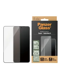 PanzerGlass ® Screen Protector w. Black Frame Xiaomi Redmi Note 14 | Ultra-Wide Fit Protector de pantalla 1 pieza(s) 2
