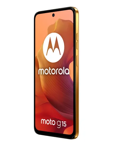 Motorola moto g15 17,1 cm (6.72") SIM doble Android 15 4G USB Tipo C 8 GB 256 GB 5200 mAh Naranja