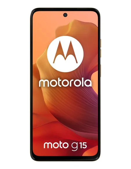 Motorola moto g15 17,1 cm (6.72") SIM doble Android 15 4G USB Tipo C 8 GB 128 GB 5200 mAh Naranja