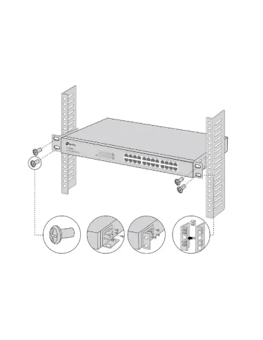TP-Link Omada RackMount Kit-19 Kit de montaje