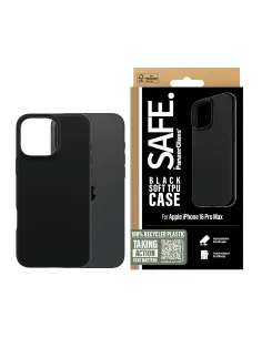 PanzerGlass SAFE. by ® TPU Case Black iPhone 16 Pro Max funda para teléfono móvil Negro 2