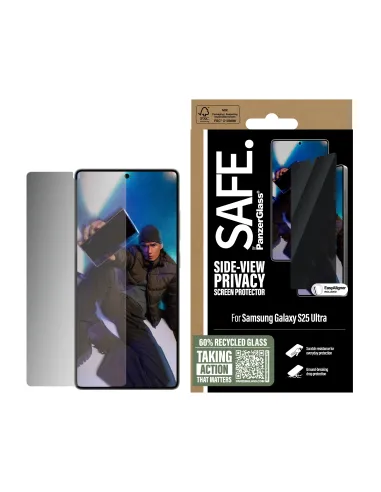 PanzerGlass SAFE. by ® Privacy Screen Protector Samsung Galaxy S25 Ultra | Ultra-Wide Fit Protector de pantalla 1 pieza(s)