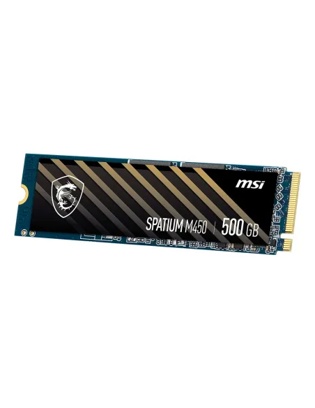 MSI Spatium M450 PCIe 4.0 NVMe M.2 500GB V1 PCI Express 4.0 3D NAND