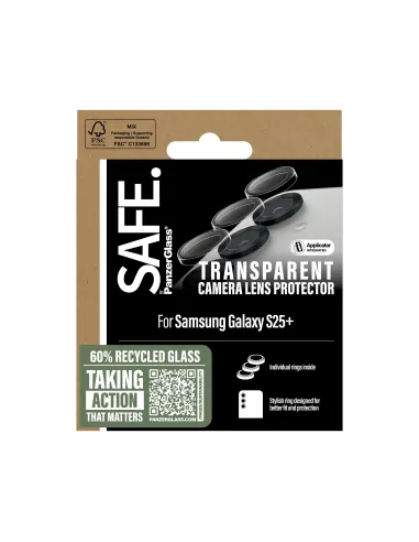 PanzerGlass SAFE. by ® Camera Lens Protector Transparent Samsung Galaxy S25+ Protector de pantalla 1 pieza(s)
