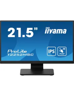 iiyama ProLite T2252MSC-B2AG pantalla para PC 54,6 cm (21.5") 1920 x 1080 Pixeles Full HD LCD Pantalla táctil Negro