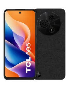 TCL 605 16,9 cm (6.67") SIM doble Android 15 4G USB Tipo C 4 GB 128 GB 5200 mAh Negro