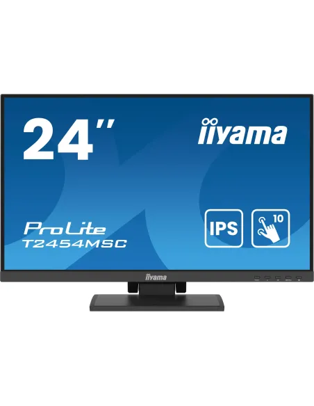 iiyama ProLite T2454MSC-B2AG pantalla para PC 60,5 cm (23.8") 1920 x 1080 Pixeles Full HD LED Pantalla táctil Multi-usuario iiyama ProLite T2454MSC-B2AG pantalla para PC 60,5 cm (23.8") 1920 x 1080 Pixeles Full HD LED Pantalla táctil Multi-usuario