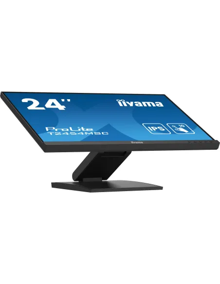 iiyama ProLite T2454MSC-B2AG pantalla para PC 60,5 cm (23.8") 1920 x 1080 Pixeles Full HD LED Pantalla táctil Multi-usuario iiyama ProLite T2454MSC-B2AG pantalla para PC 60,5 cm (23.8") 1920 x 1080 Pixeles Full HD LED Pantalla táctil Multi-usuario