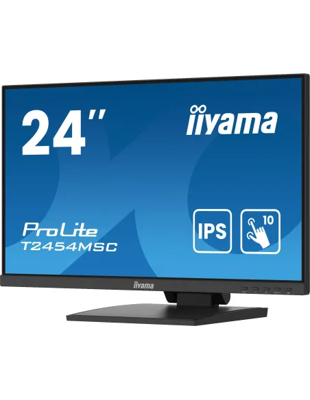 iiyama ProLite T2454MSC-B2AG pantalla para PC 60,5 cm (23.8") 1920 x 1080 Pixeles Full HD LED Pantalla táctil Multi-usuario iiyama ProLite T2454MSC-B2AG pantalla para PC 60,5 cm (23.8") 1920 x 1080 Pixeles Full HD LED Pantalla táctil Multi-usuario