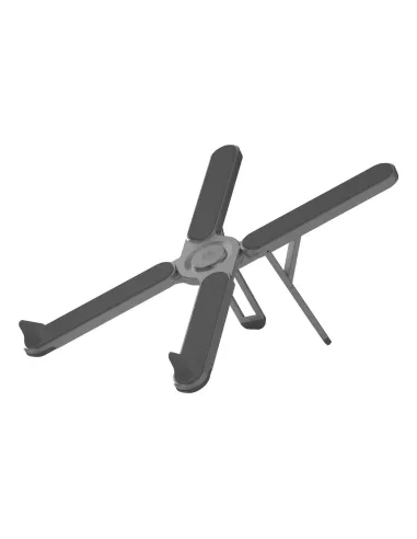 Celly SWMAGICSTANDX soporte para ordenador portátil Soporte para ordenador portátil y tableta Gris Oscuro 40,6 cm (16")