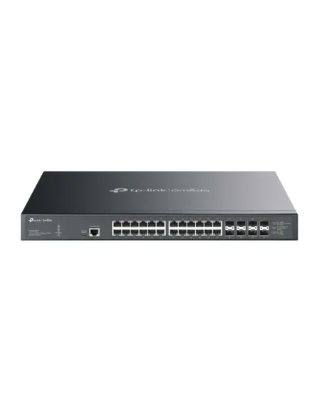 TP-Link Omada SX3832MPP switch Gestionado L2+ 10G Ethernet (100 1000 10000) Energía sobre Ethernet (PoE) DIN rail Negro