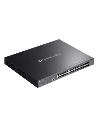 TP-Link Omada SX3832MPP switch Gestionado L2+ 10G Ethernet (100 1000 10000) Energía sobre Ethernet (PoE) DIN rail Negro