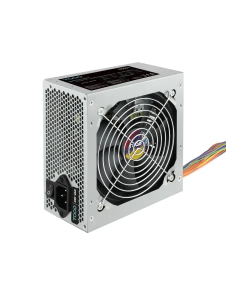 TooQ TQAPOLO-550SP unidad de fuente de alimentación 550 W 20+4 pin ATX ATX Plata