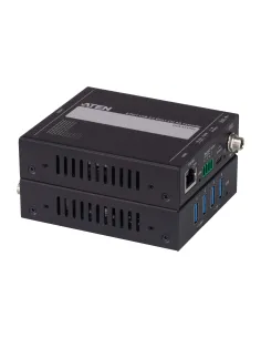 ATEN UCE33100 ampliador de red Transmisor y receptor de red Negro
