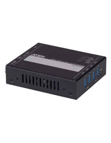 ATEN UCE33100 ampliador de red Transmisor y receptor de red Negro