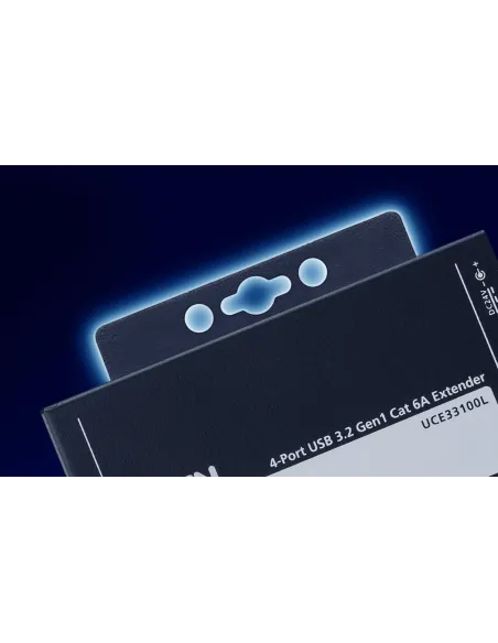 ATEN UCE33100 ampliador de red Transmisor y receptor de red Negro