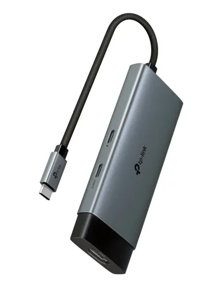 TP-Link UH5020C hub de interfaz USB Tipo C 5000 Mbit s Gris TP-Link UH5020C hub de interfaz USB Tipo C 5000 Mbit s Gris