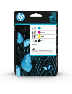 HP Paquete de 4 cartuchos de tinta Original HP 950 negro y 951 cian/magenta/amarillo