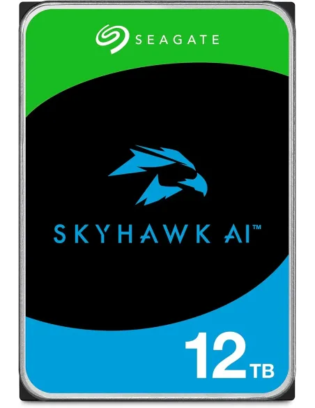 Seagate SkyHawk disco duro interno 12 TB 7200 RPM 512 MB 3.5" Serial ATA III
