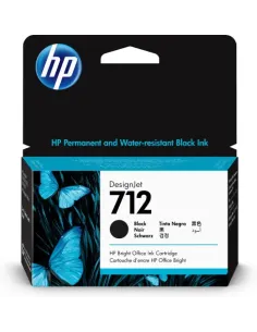 HP Cartucho de Tinta HP DesignJet 712 negro de 38 ml