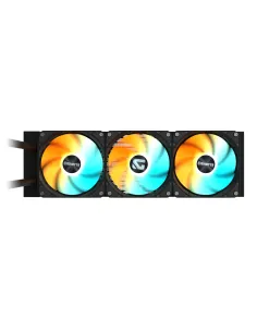 GIGABYTE GAMING 360 Refrigeración Líquida para CPU - 3x120 mm Ventiladores ARGB, Mecanismo de enclavamiento deslizante, 2