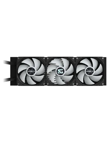GIGABYTE GAMING 360 Refrigeración Líquida para CPU - 3x120 mm Ventiladores ARGB, Mecanismo de enclavamiento deslizante,