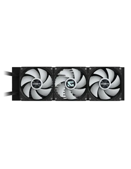 GIGABYTE GAMING 360 Refrigeración Líquida para CPU - 3x120 mm Ventiladores ARGB, Mecanismo de enclavamiento deslizante,
