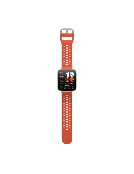 Amazfit Bip 6 Red 5 cm (1.97") AMOLED Digital 390 x 450 Pixeles Pantalla táctil Oro GPS (satélite)