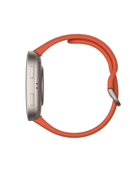 Amazfit Bip 6 Red 5 cm (1.97") AMOLED Digital 390 x 450 Pixeles Pantalla táctil Oro GPS (satélite)