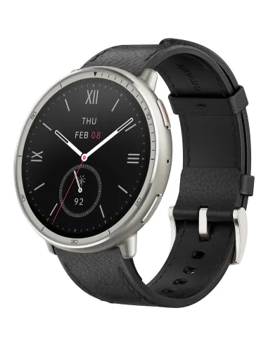 Amazfit W2433EU1N Relojes inteligentes y deportivos 3,35 cm (1.32") AMOLED Digital 466 x 466 Pixeles Pantalla táctil Plata