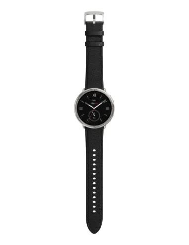 Amazfit W2433EU1N Relojes inteligentes y deportivos 3,35 cm (1.32") AMOLED Digital 466 x 466 Pixeles Pantalla táctil Plata
