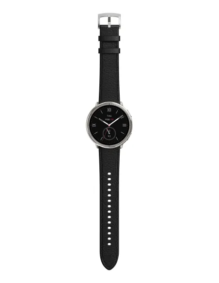 Amazfit W2433EU1N Relojes inteligentes y deportivos 3,35 cm (1.32") AMOLED Digital 466 x 466 Pixeles Pantalla táctil Plata