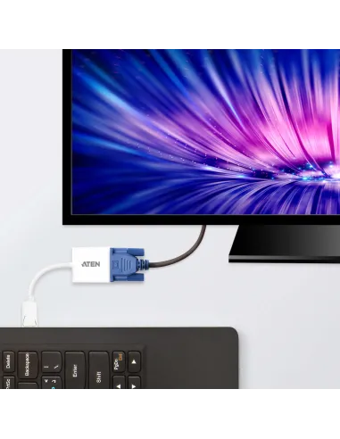 ATEN Adaptador de DisplayPort a VGA