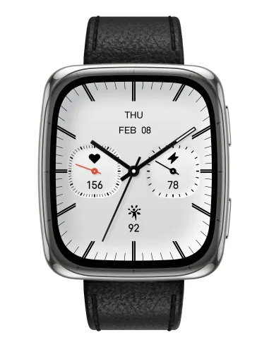 Amazfit Active 2 4,45 cm (1.75") AMOLED Digital 390 x 450 Pixeles Pantalla táctil Acero inoxidable